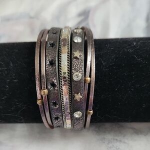 Chic Starry Night Bracelet Set